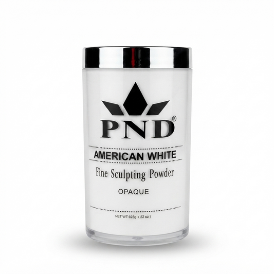 PND Acrylic Powder (Fine Sculpting Powder) - American White 22 oz.