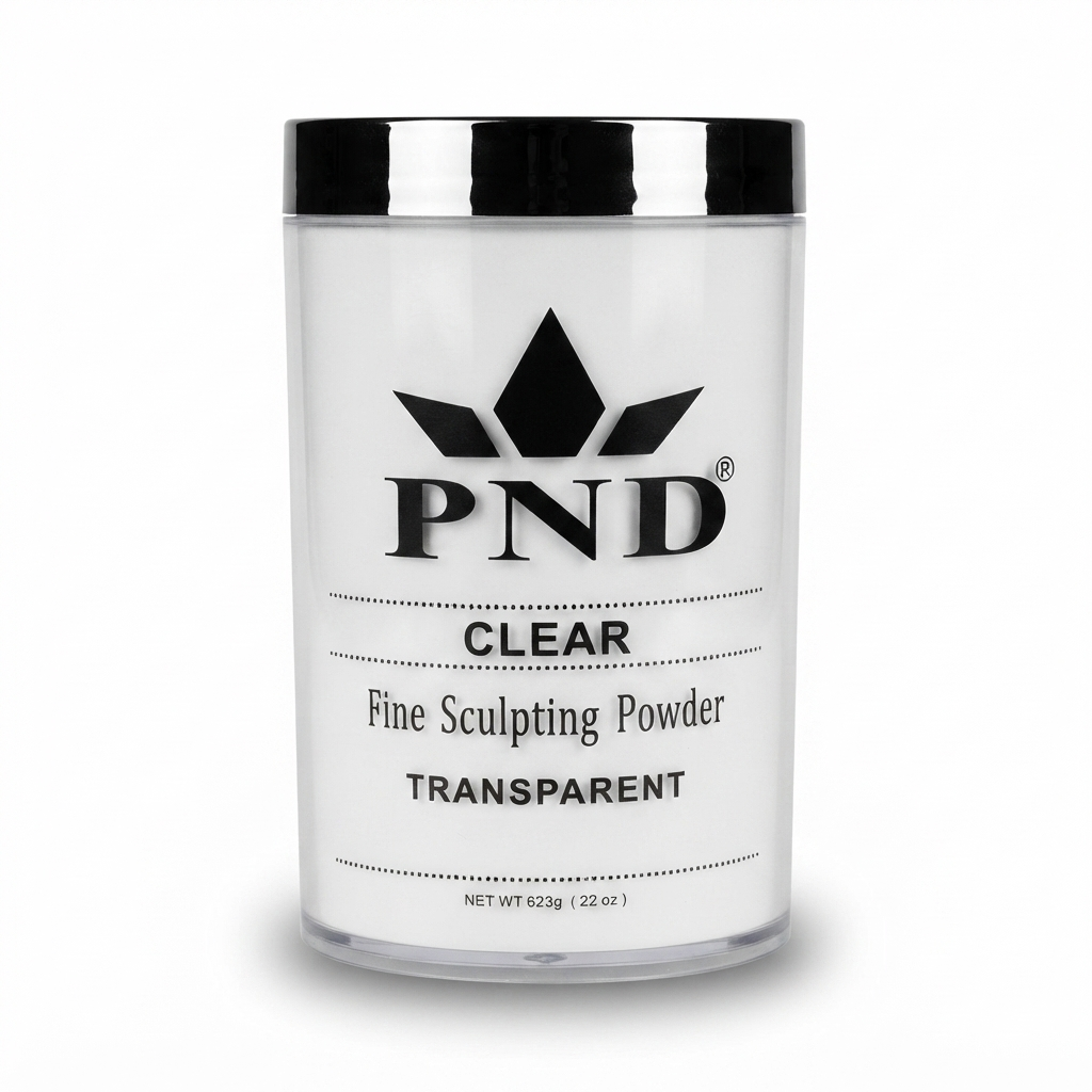 PND Acrylic Powder (Fine Sculpting Powder) - Clear 22 oz.