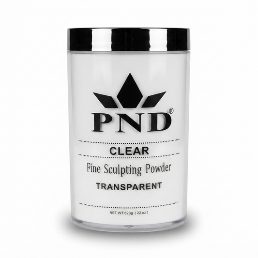 PND Acrylic Powder (Fine Sculpting Powder) - Clear 22 oz.