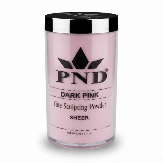 PND Acrylic Powder (Fine Sculpting Powder) - Dark Pink 22 oz.