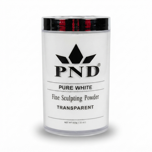 PND Acrylic Powder (Fine Sculpting Powder) - Pure White  22oz.