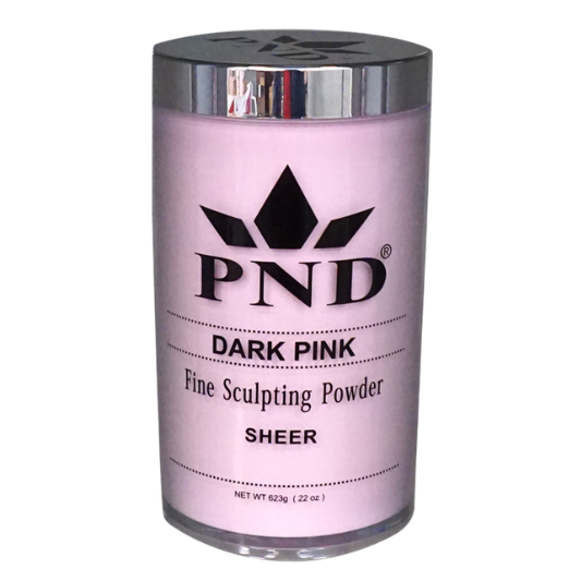 PND Acrylic Powder (Fine Sculpting Powder) - Dark Pink 22 oz.