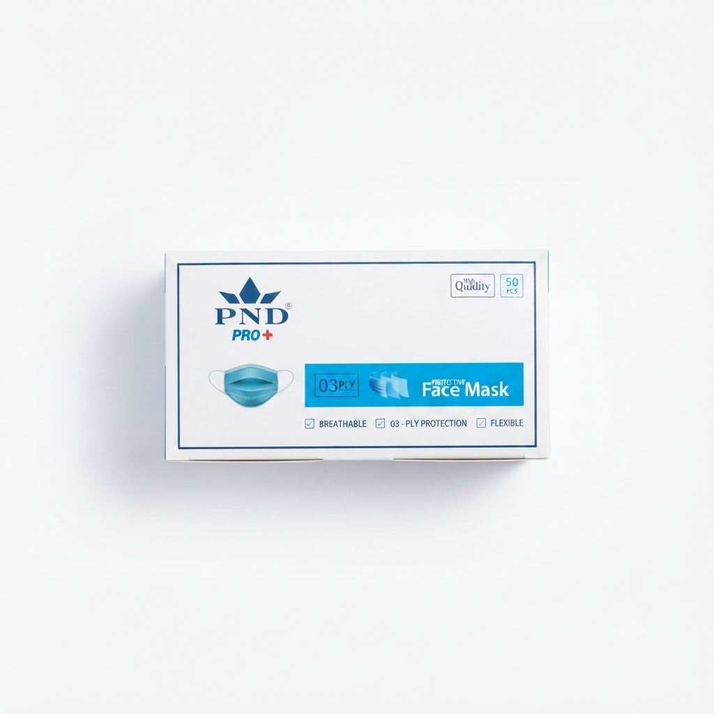 PND Face Masks 3 Layers 50pcs