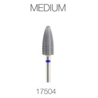 PND CARBIDE BIT - CONE ROUND TOP 3/32" MEDIUM/BLUE (17504)       