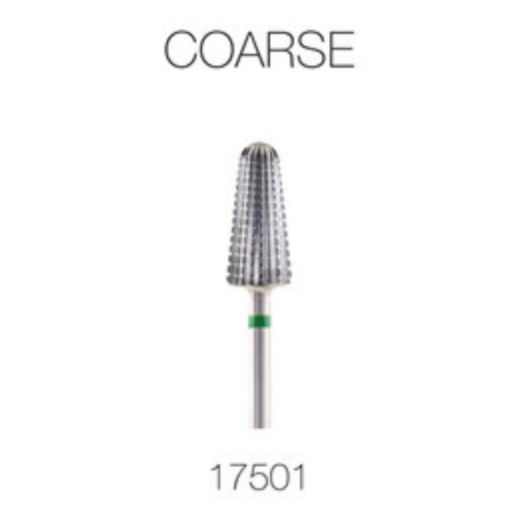 PND CARBIDE BIT - GEL REMOVAL 3/32" COARSE/GREEN (17501)