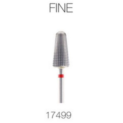 PND CARBIDE BIT - GEL REMOVAL 3/32" FINE/RED (17499)