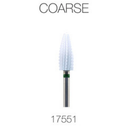 PND CERAMIC BIT - CONE ROUNDED TOP 3/32" COARSE/GREEN (17551)
