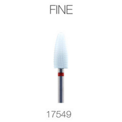 PND CERAMIC BIT - CONE ROUNDED TOP 3/32" FINE/RED (17549)