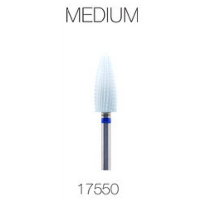 PND CERAMIC BIT - CONE ROUNDED TOP 3/32" MEDIUM/BLUE (17550)