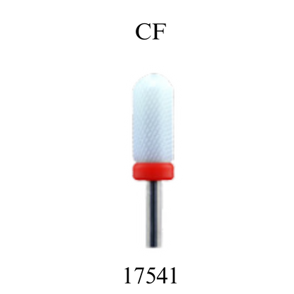 PND CERAMIC BIT - SMALL BARREL ROUND TOP 3/32" CF/RED (17541)