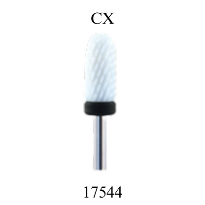 PND CERAMIC BIT - SMALL BARREL ROUND TOP 3/32"  CX/BLACK   (17544)