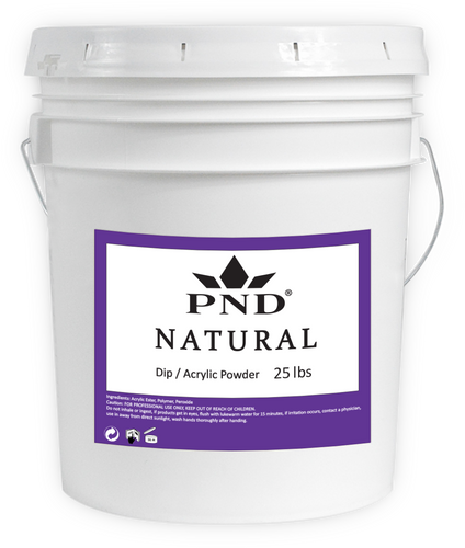 PND ACRYLIC POWDER (FINE SCULPTING POWDER) 25 LB -NATURAL MIX