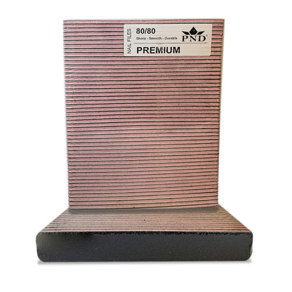 PND Premium Jumbo Files Pack/50pcs - Black - Pink, Grit Options
