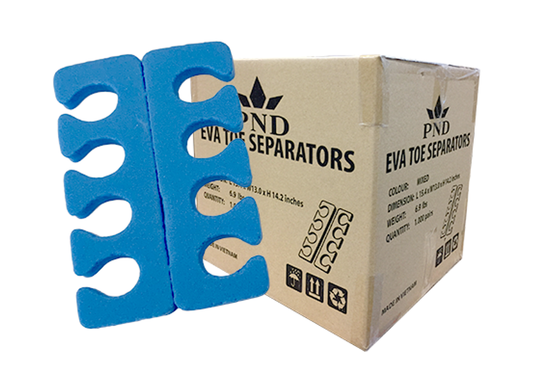 PND Toe Separators Multi Color - Case/1,000 Pairs (EVA)