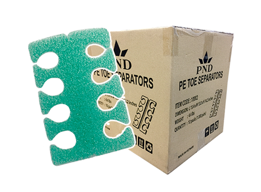 PND Toe Separators Multi Color - Case/1,000 Pairs (PE)