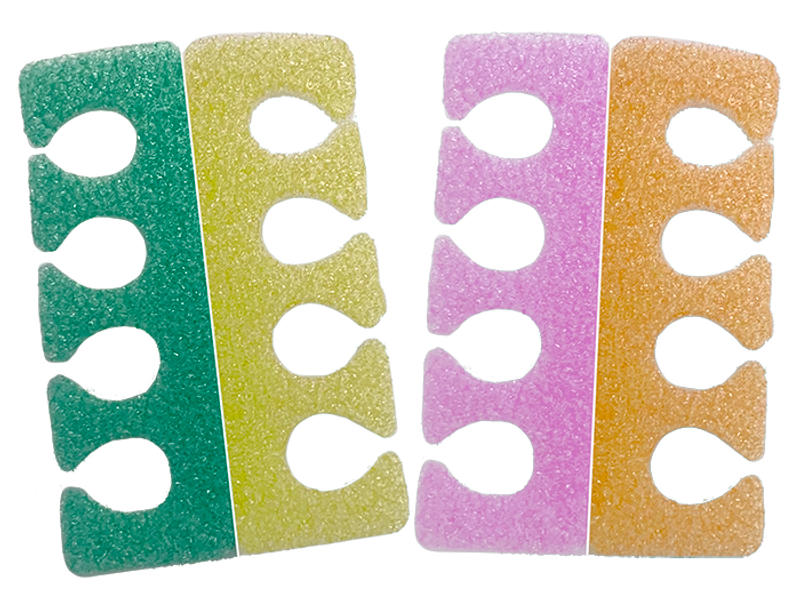 PND Toe Separators Multi Color - 100 Pairs (PE)
