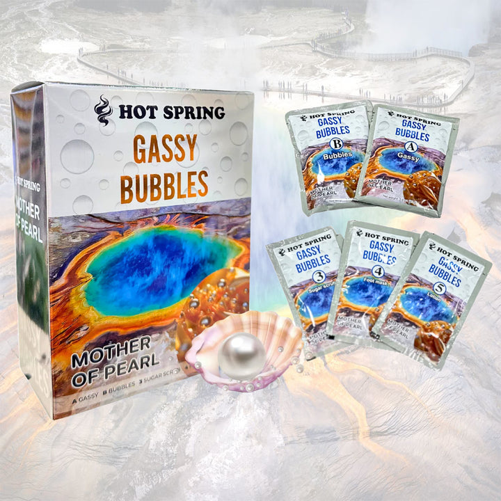 Hot Spring Gassy Bubble 5in1 - Mother of Pearl