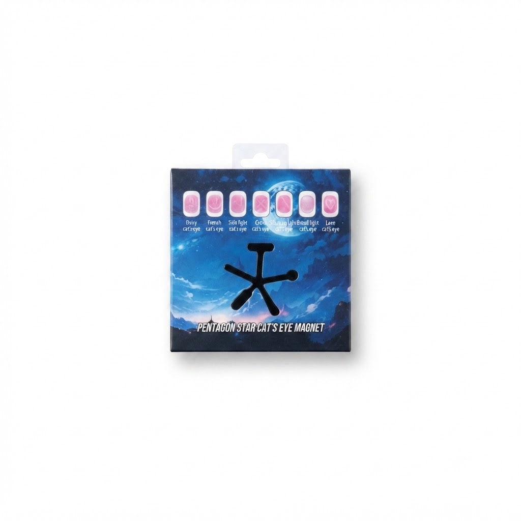 Pentagon Star Cat Eye Magnet