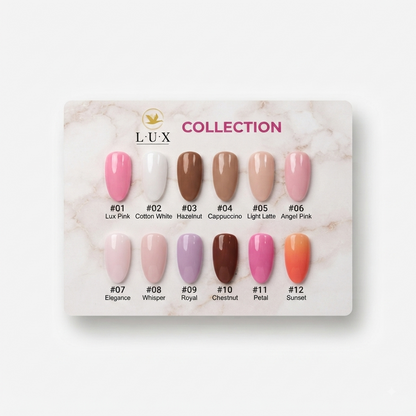 LUX Poly Gel Set Special 12 Color ( #1 - #12)