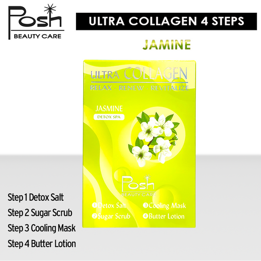 Posh Ultra Collagen 4 Steps. Case/50 kits x $1.20 - Jasmine