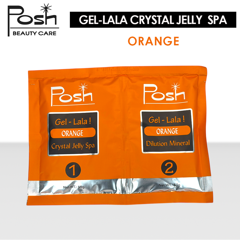 Posh Gel-Lala Crystal Jelly - Orange