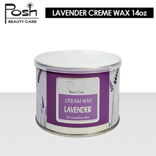 Posh Creme Wax 14oz - Lavender ( Case 24 Pieces )
