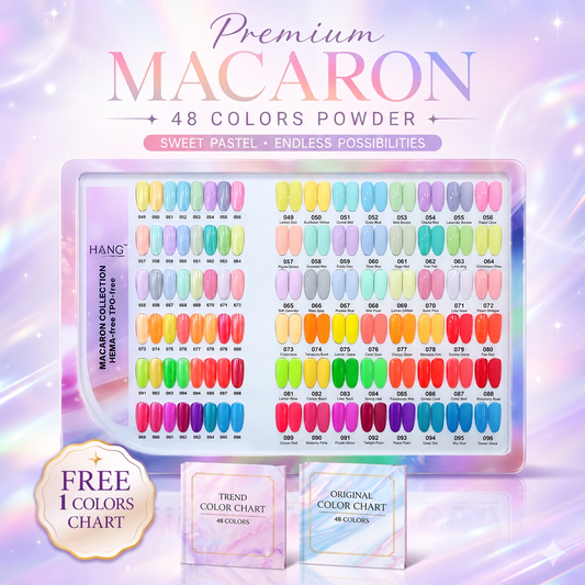 Premium Macaron 48 Colors Powders