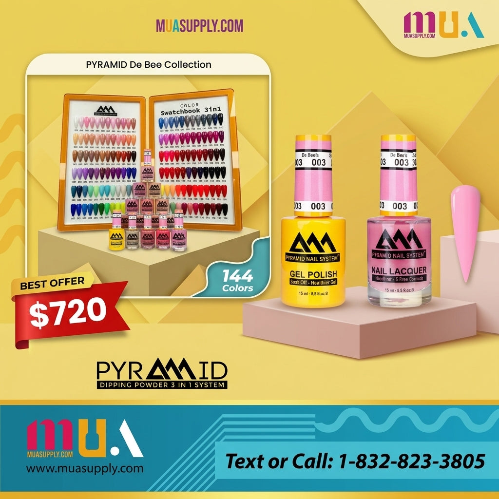 Pyramid - DE BEE'S Collection 144 Duo Colors ($5 each)- FREE 1 Color Book (DOTW)