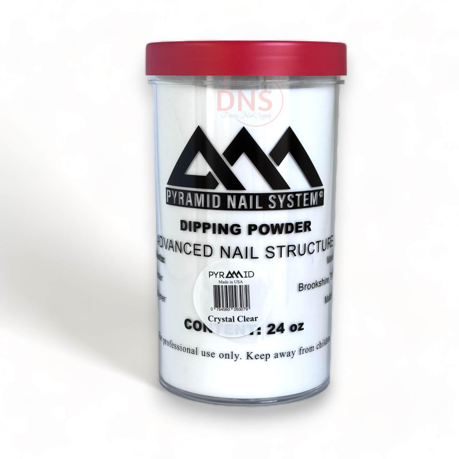 Pyramid Dip Powder 24oz CrystalClear