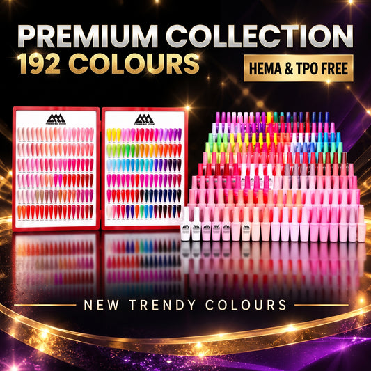 Pyramid Nail System Gel Polish – [HEMA & TPO Free] 192 Colours