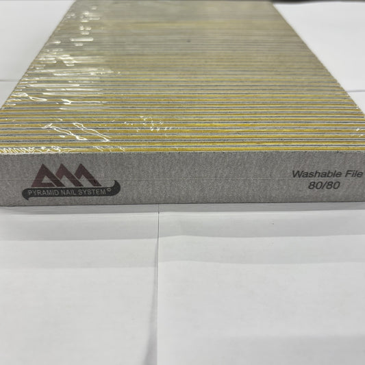 Pyramid Jumbo Golden Nail Files 50pcs