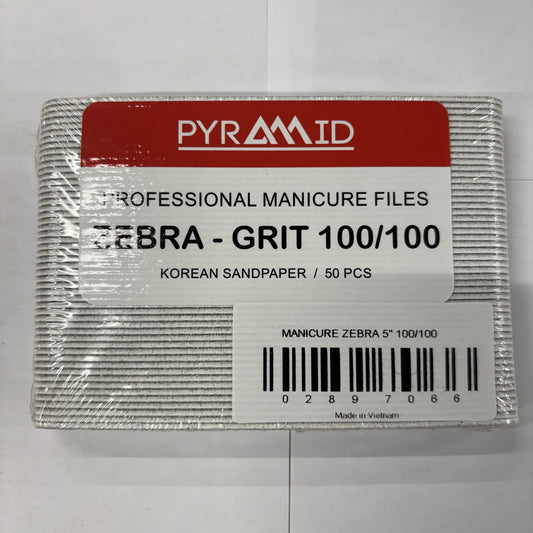 Pyramid Mini Zebra Sandpaper 50pcs