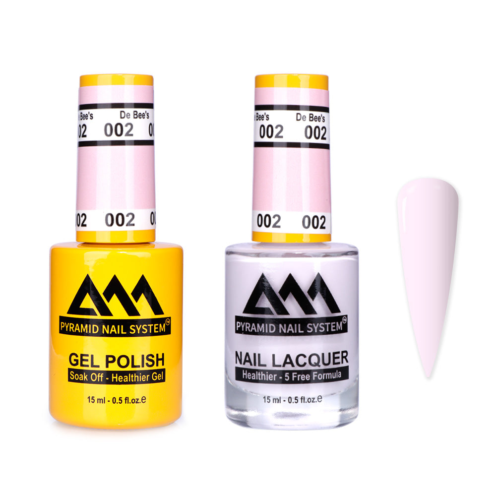 Pyramid 0.5oz, DE BEE'S Collection, Super Matching Duo, #002