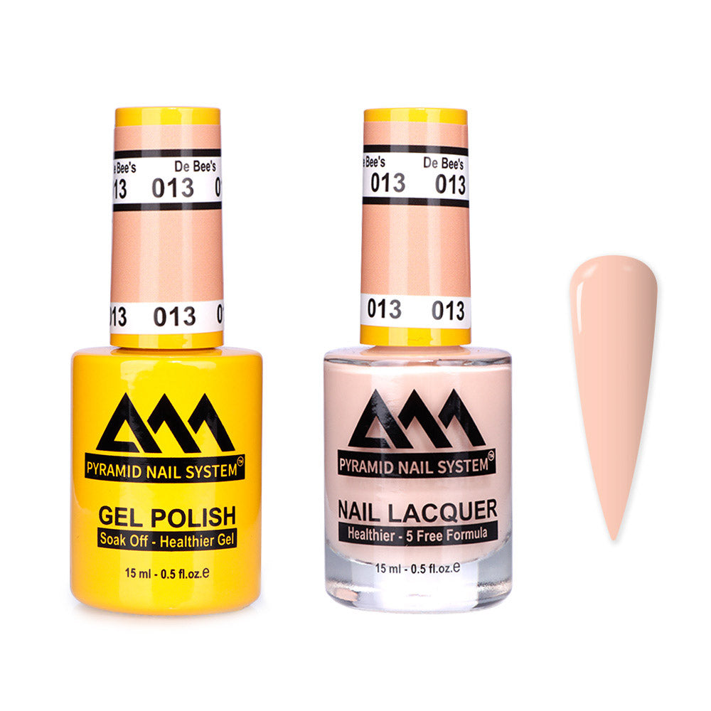 Pyramid 0.5oz, DE BEE'S Collection, Super Matching Duo, #013