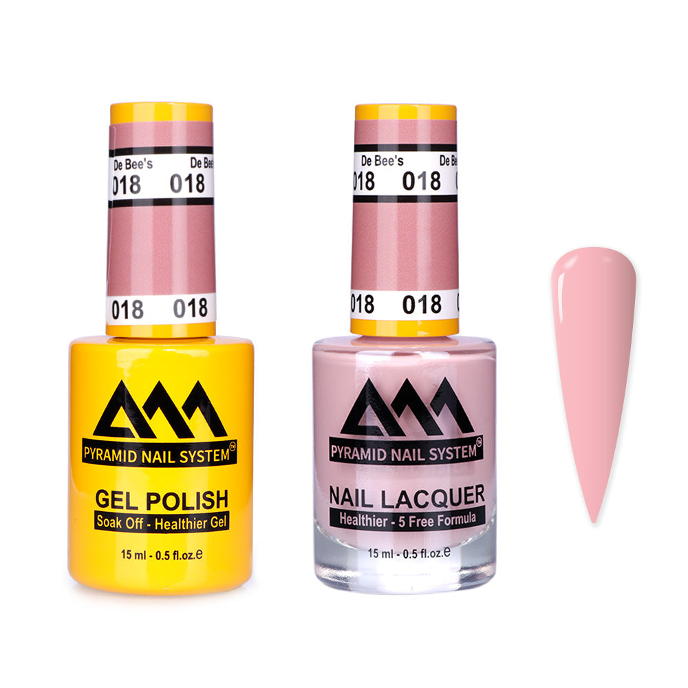 Pyramid 0.5oz, DE BEE'S Collection, Super Matching Duo, #018