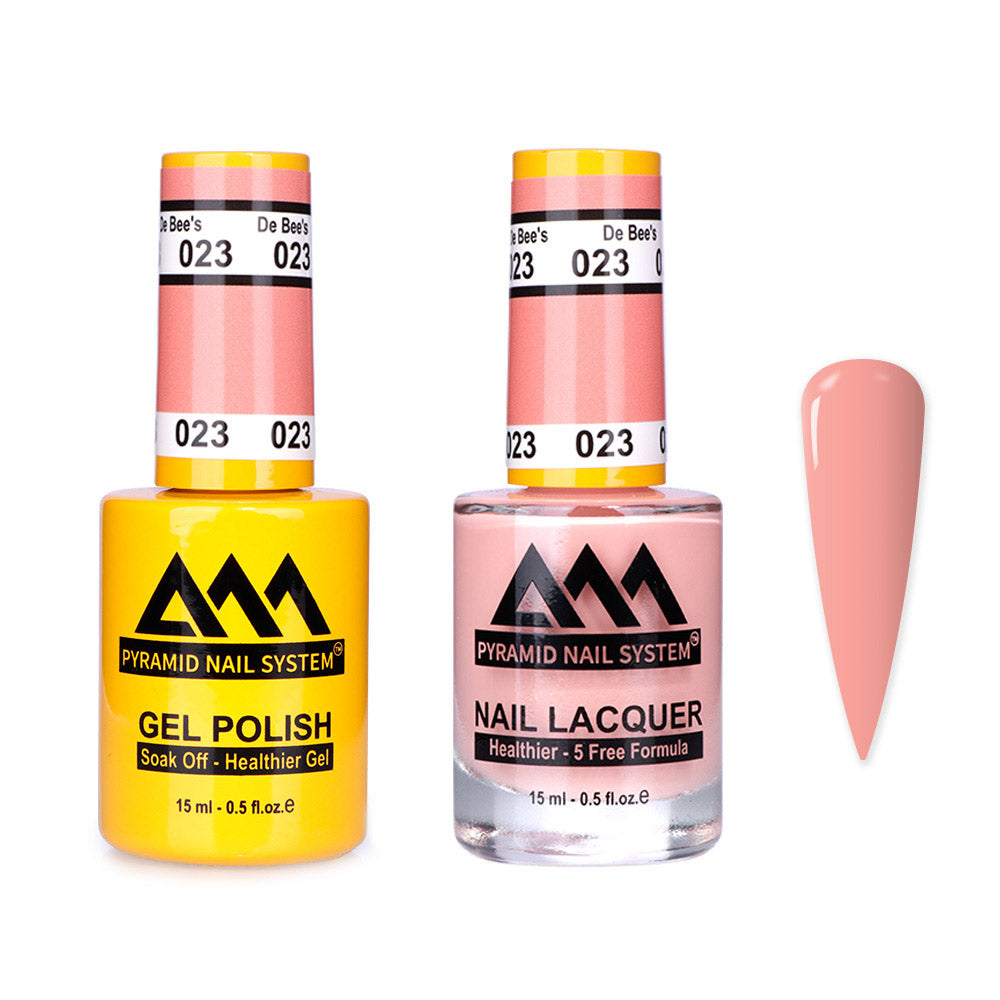 Pyramid 0.5oz, DE BEE'S Collection, Super Matching Duo, #023