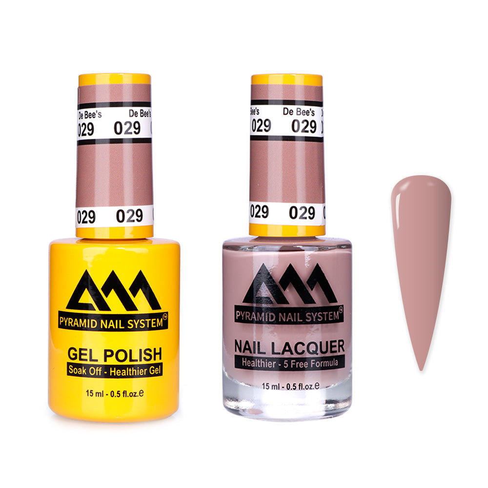 Pyramid 0.5oz, DE BEE'S Collection, Super Matching Duo, #029