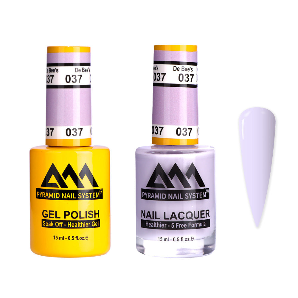 Pyramid 0.5oz, DE BEE'S Collection, Super Matching Duo, #037