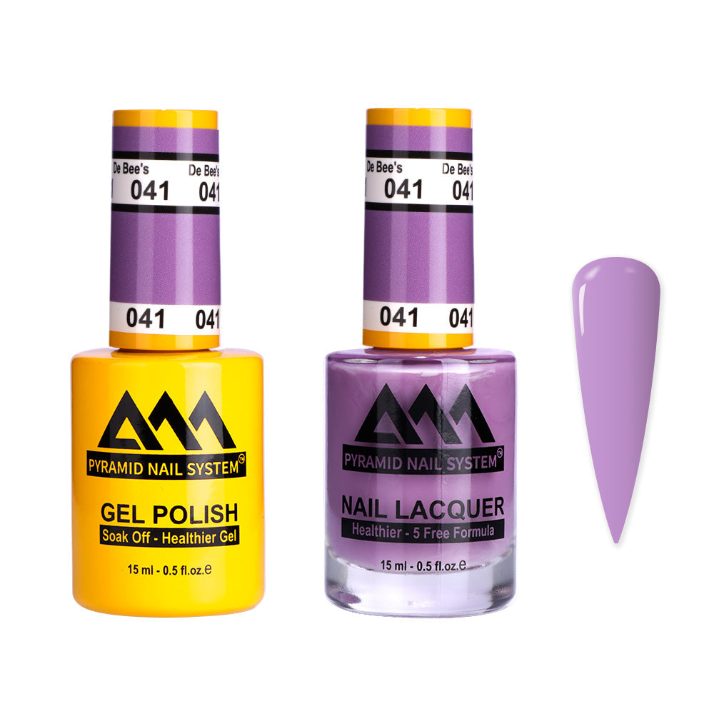 Pyramid 0.5oz, DE BEE'S Collection, Super Matching Duo, #041