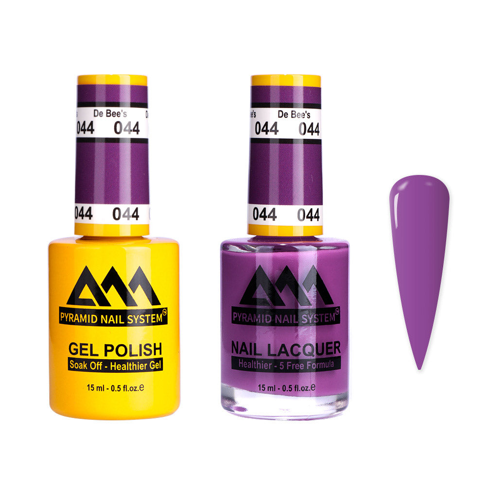 Pyramid 0.5oz, DE BEE'S Collection, Super Matching Duo, #044