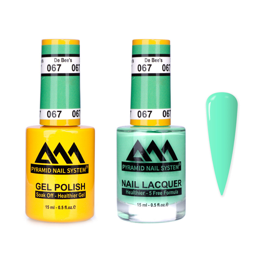 Pyramid 0.5oz, DE BEE'S Collection, Super Matching Duo, #067