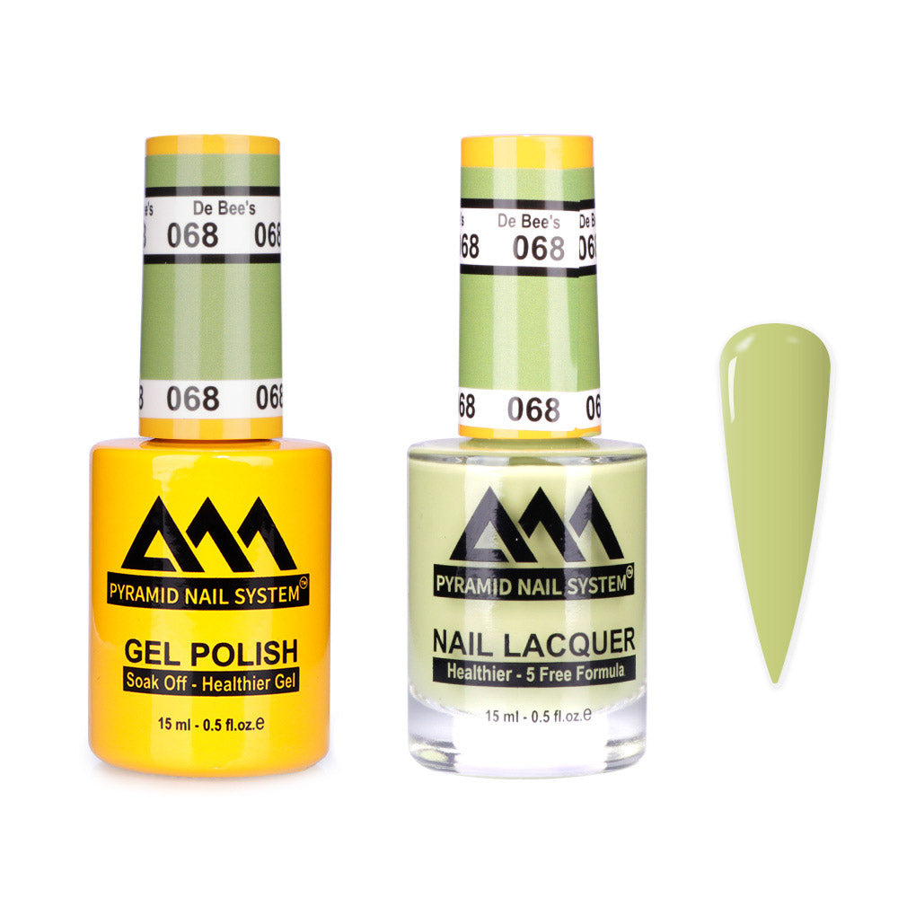 Pyramid 0.5oz, DE BEE'S Collection, Super Matching Duo, #068