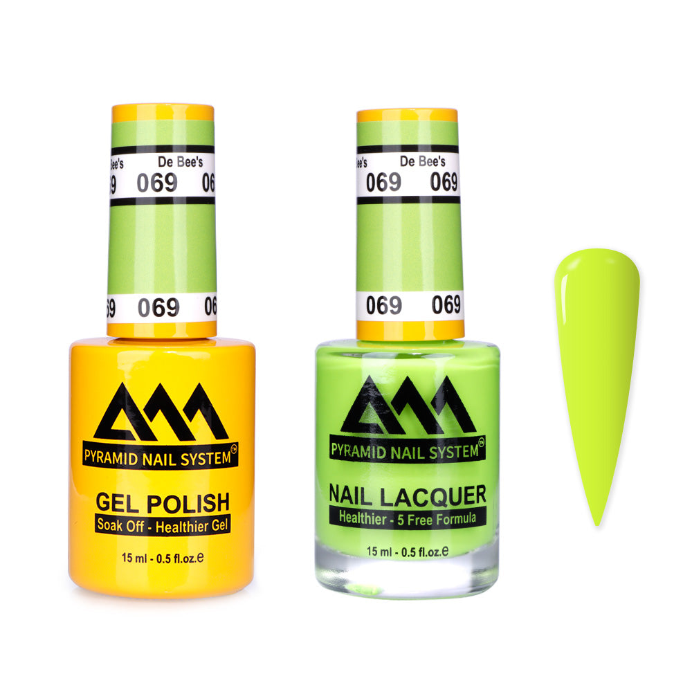 Pyramid 0.5oz, DE BEE'S Collection, Super Matching Duo, #069