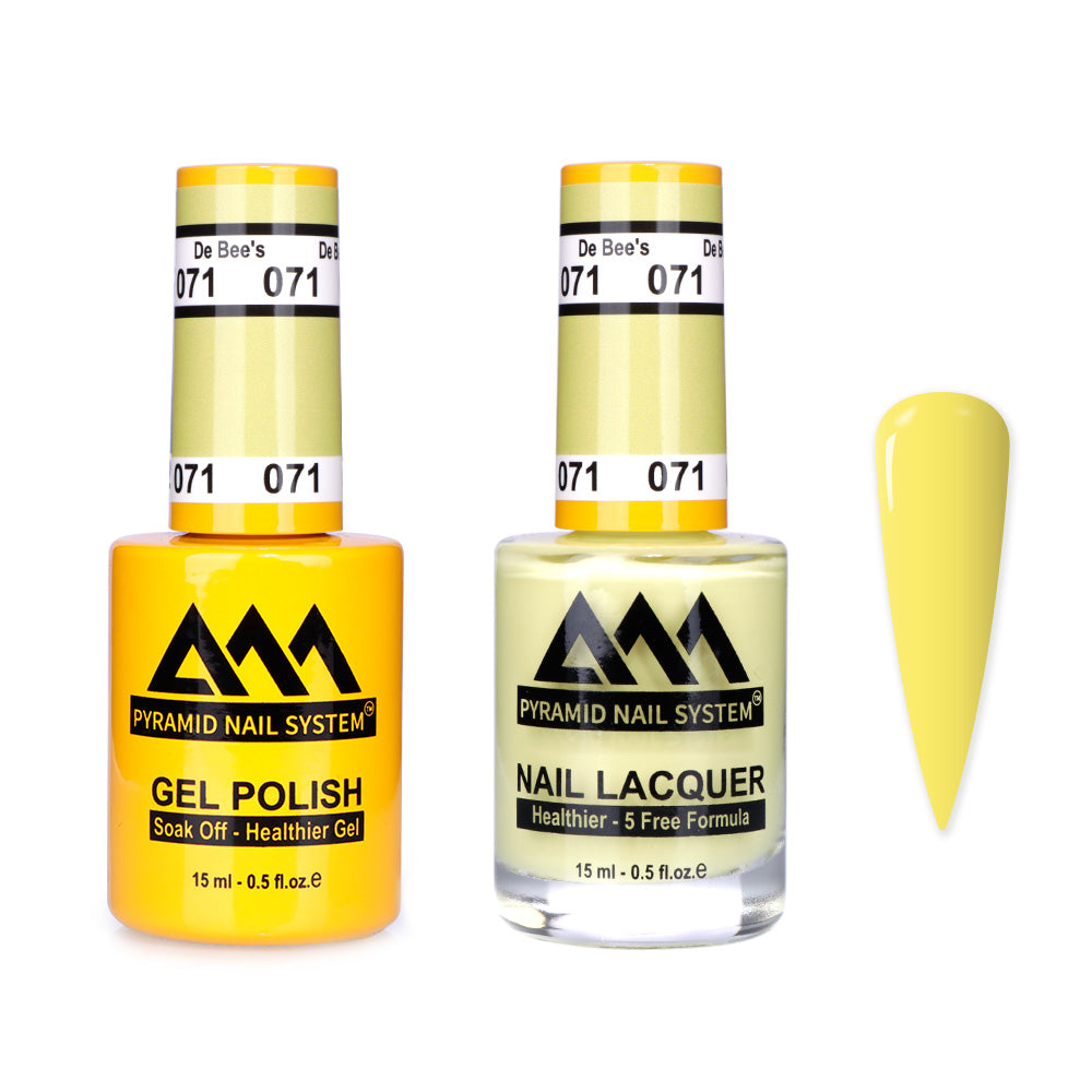 Pyramid 0.5oz, DE BEE'S Collection, Super Matching Duo, #071