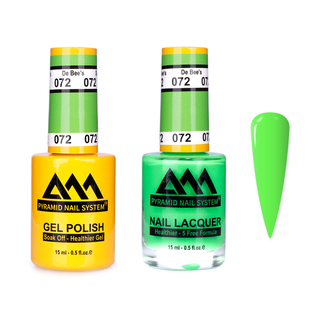 Pyramid 0.5oz, DE BEE'S Collection, Super Matching Duo, #072