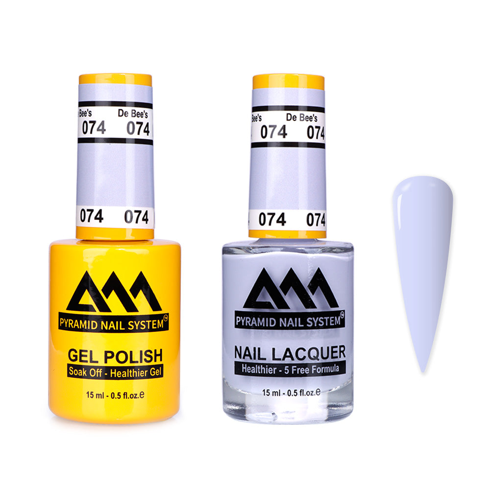 Pyramid 0.5oz, DE BEE'S Collection, Super Matching Duo, #074