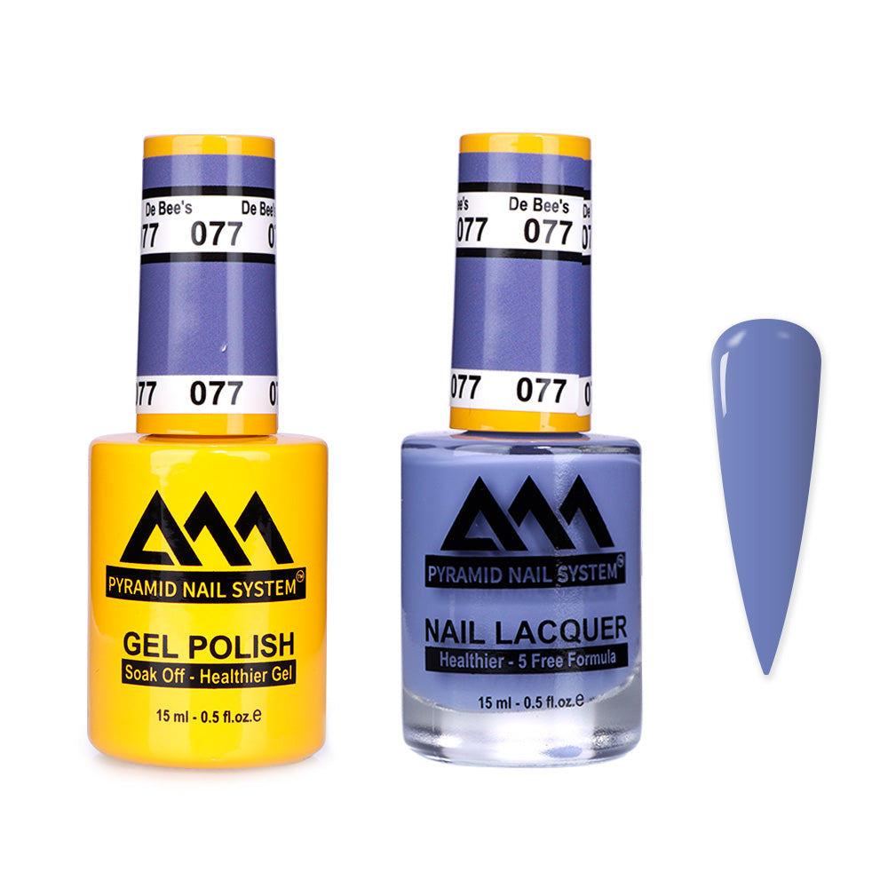 Pyramid 0.5oz, DE BEE'S Collection, Super Matching Duo, #077