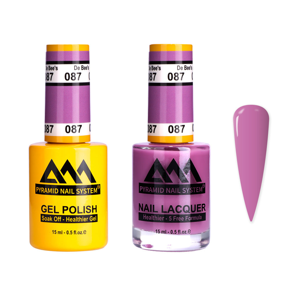 Pyramid 0.5oz, DE BEE'S Collection, Super Matching Duo, #087