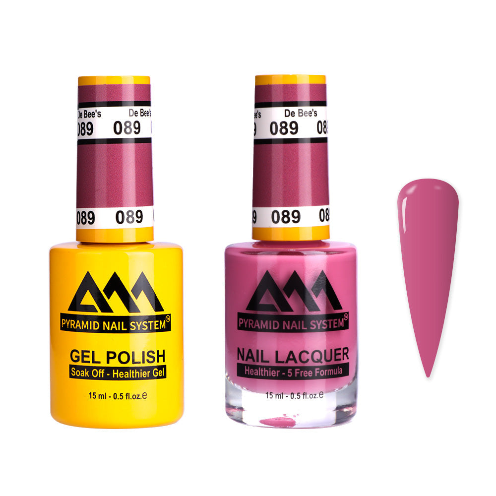 Pyramid 0.5oz, DE BEE'S Collection, Super Matching Duo, #089