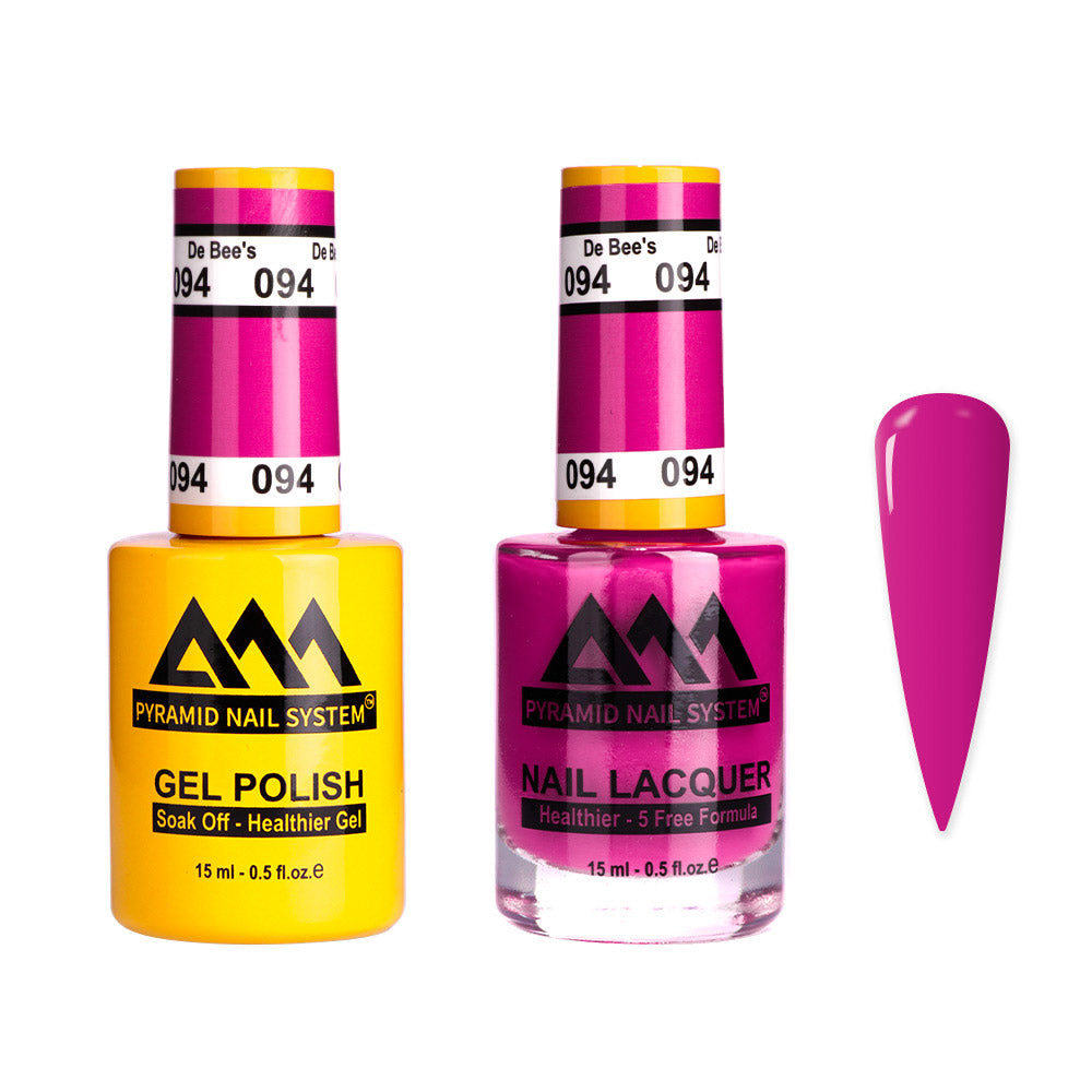 Pyramid 0.5oz, DE BEE'S Collection, Super Matching Duo, #094